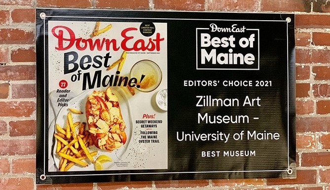 DownEast Magazine Best of Maine sign