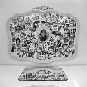 Self-portrait of Meryl Meisler taken in a mirror